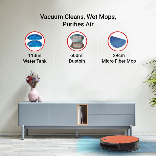 Vacuum Cleans, Wet Mops