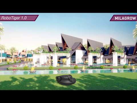 RoboTiger 1.0 Robotic Lawn Mower Video